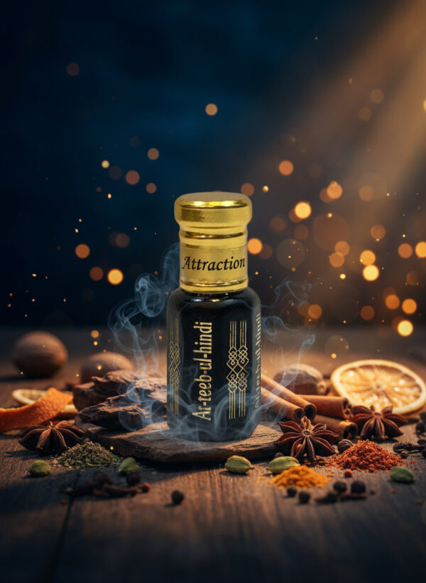 Attraction attar– best seller citrus & amber attar (12ml)