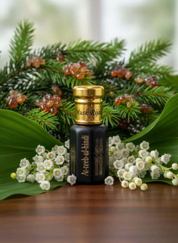 musk rijali attar – creamy vanilla & amber musk attar (12ml)