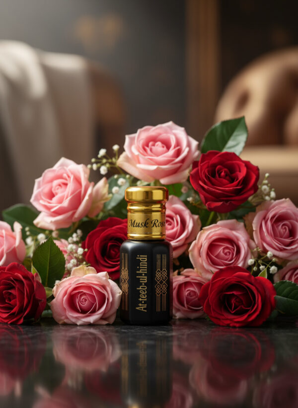 musk rose Attar – elegant floral & musk attar (12ml)