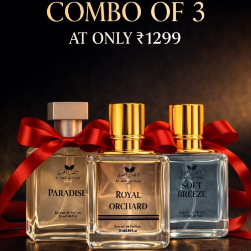 Perfume Combo Set (3 x 25ml) – Paradise, Royal Orchard & Soft Breeze