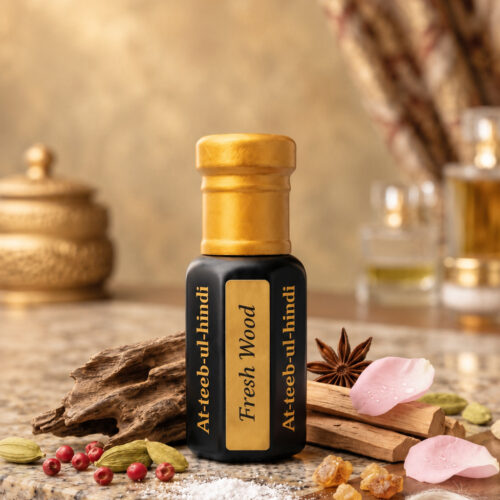 Fresh Wood Attar – Woody Spicy & Amber Musk (6ml)