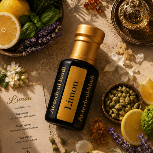 Limon – Fresh Citrus & Spicy Attar (6ml)