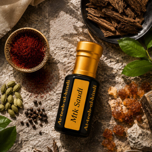 Mukhallat Saudi – Luxurious Woody Ambery Attar for Men & Women | (6ml)