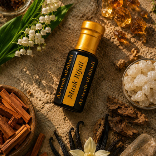 Musk Rijali – Creamy Vanilla & Amber Musk Attar (6ml)