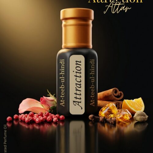 Attraction – Best Seller Citrus & Amber Attar (6ml)