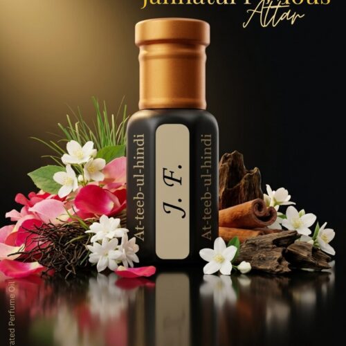 Jannatul Firdous – Classic Herbal & Woody Musk Attar (6ml)