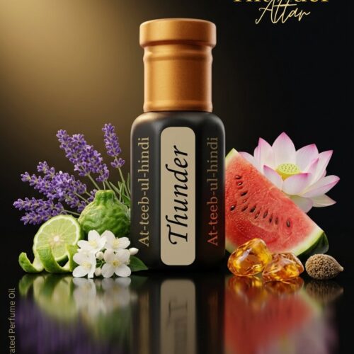 Thunder – Fresh Aquatic & Citrus Musk Attar (6ml)