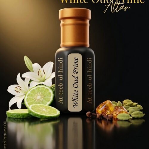 White Oud Prime – Premium Oud Attar for Men & Women (6ml)